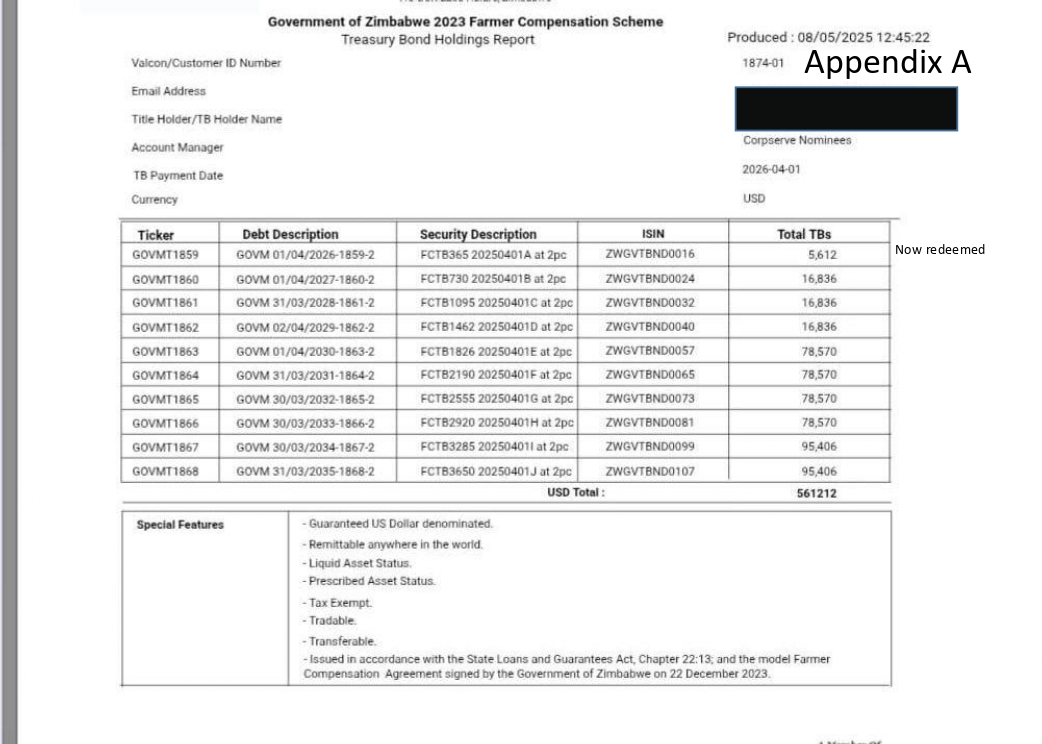 Official Document Page 3
