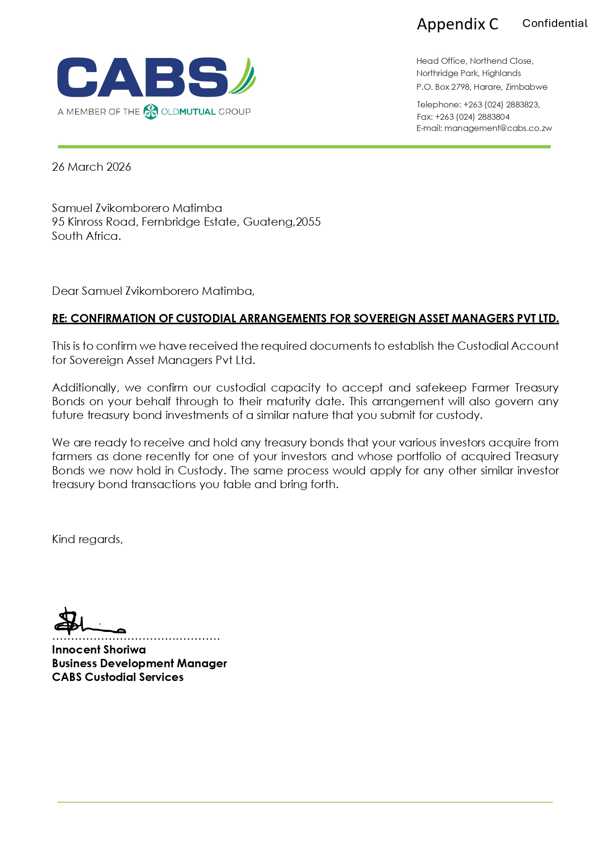 Official Document Page 5